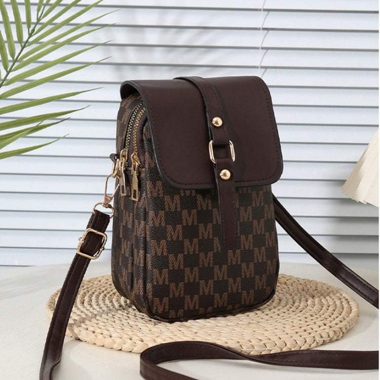 Elegant Multi-Layered Mini Bag for Women - Classic Design, Perfect for Phone, Versatile for Any Outfit