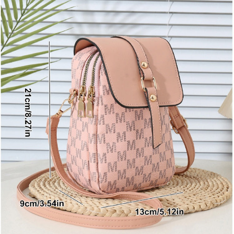 Elegant Multi-Layered Mini Bag for Women - Classic Design, Perfect for Phone, Versatile for Any Outfit