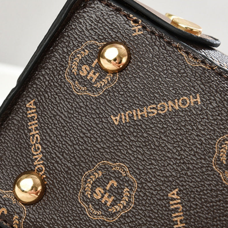 2025 New Arrival: Large Capacity Women's Shoulder Bag - Crossbody Sling Bag | Light Luxury Small Square Bag | Premium Leather, Dual Zipper, Secure & Stylish